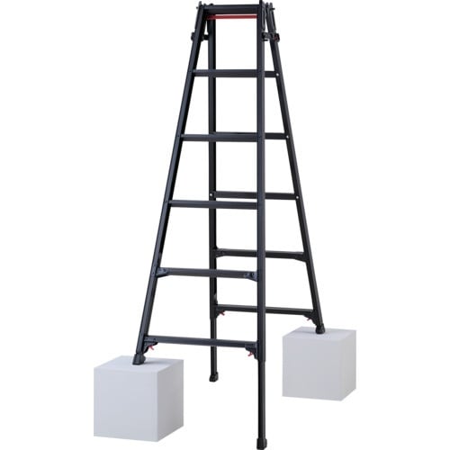 ハセガワ ハシゴ兼用伸縮脚立(ブラックレーベル)R