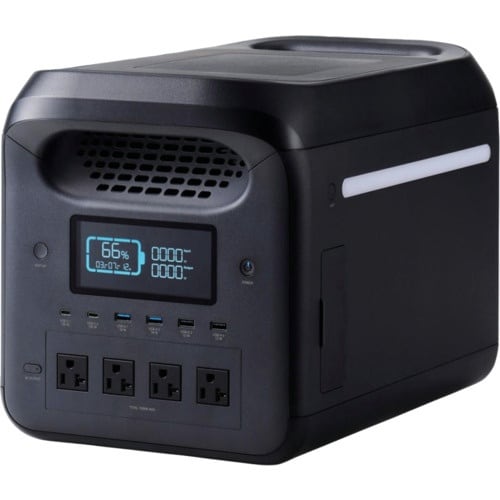 ELECOM ポータブル電源 1229Wh AC定