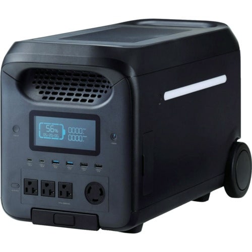 ELECOM ポータブル電源 2560Wh AC定