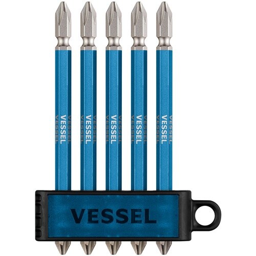 VESSEL GS5P−GBL 両頭剛彩ビット5本