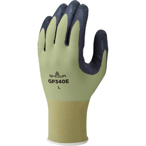 SHOWA 天然ゴム背抜き手袋 リサイクルナイロン