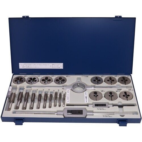 IS 自動車整備用ねじ切り工具セット 24PCS