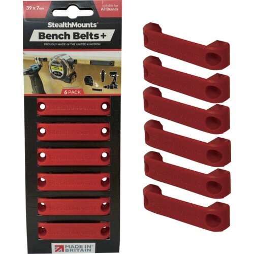 ステルスマウント ベンチベルト+(6個入り)レッド