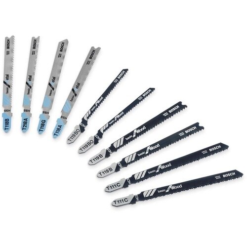 ボッシュ ジグソーブレードセット 10本入り