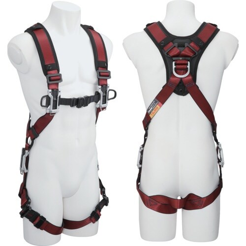 タジマ セフハーネスA フリーサイズ 赤