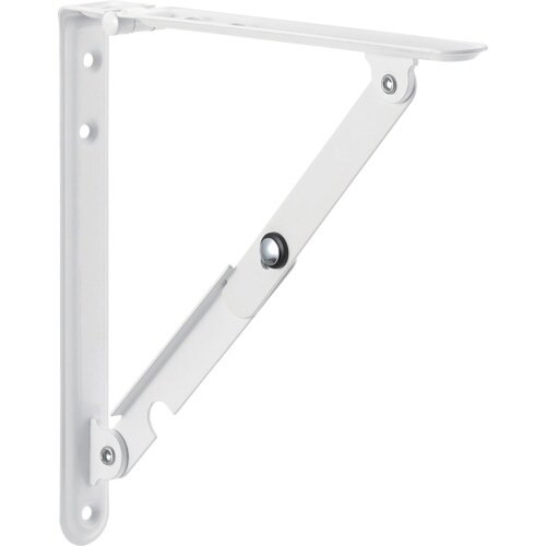 TANNER 折りたたみ棚受け 200mm 白