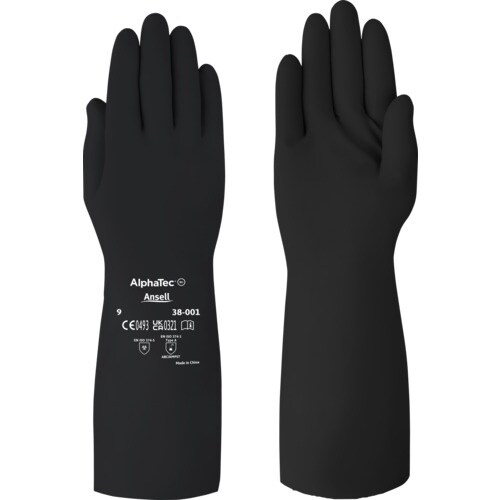 Ansell 耐薬品手袋 アルファテック 38−0