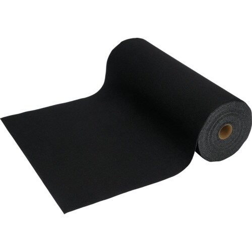 ワタナベ パンチカーペット ブラック 防炎 91c