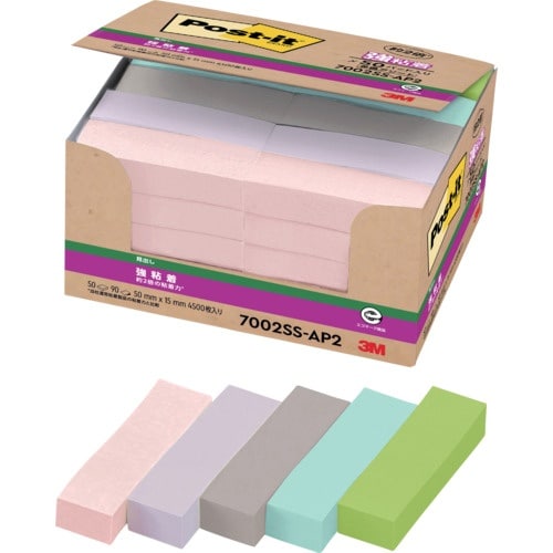 3M ポスト・イット(R) 強粘着見出し 再生紙