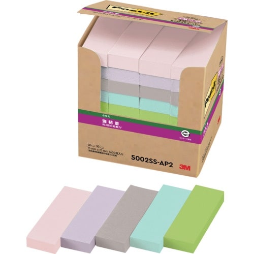 3M ポスト・イット(R) 強粘着ふせん 再生紙
