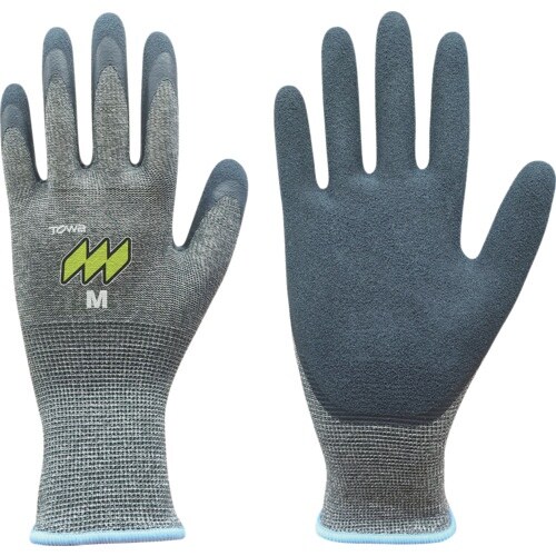 トワロン 天然ゴム背抜き手袋 メジャーローブライト