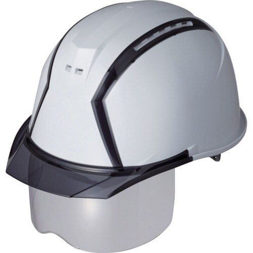 スミハット MXCS型 帽体(スノーホワイト)・バ