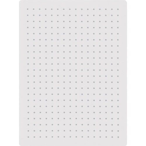 光 スチールパンチングボード ホワイト 約600×