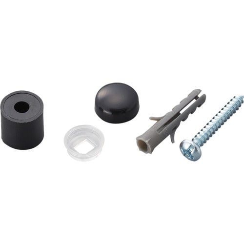 光 パンチングボード 壁面用 止め具セット 黒 6