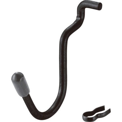 光 パンチングボード用パーツ ブラック U型フック