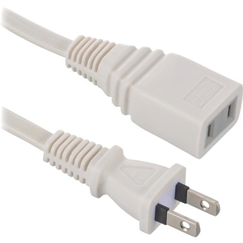 OHM 3m延長コード ストレートプラグ ホワイト