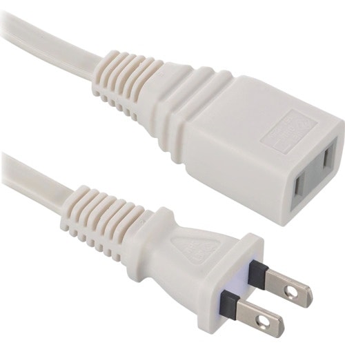 OHM 5m延長コード ストレートプラグ ホワイト