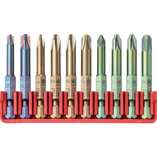 PBスイスツールズ E6−712ビットブロックセッ