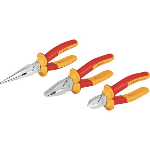 ボッシュ 絶縁ペンチ・ラジオペンチ・ニッパー3種セ