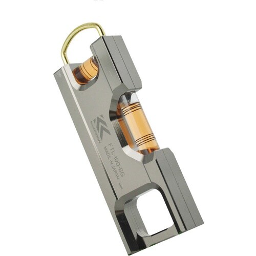 フジ矢 アルミ水平器(黒金)