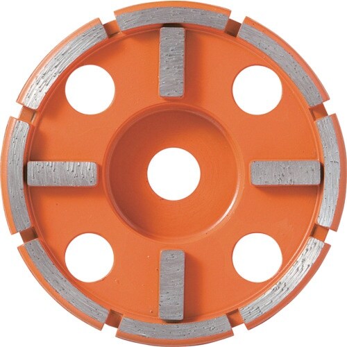 ナニワ 研削達人 十文字カップ 外R型 4.5