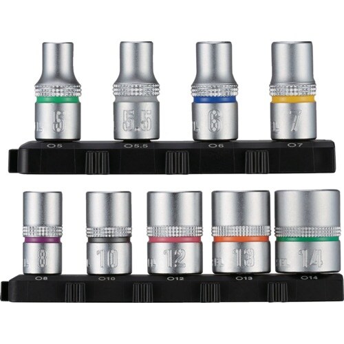 VESSEL TD−BS16 ソケットセット9個組