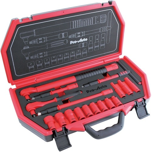 Pro−Auto 3/8”DR.17PC.絶縁工具