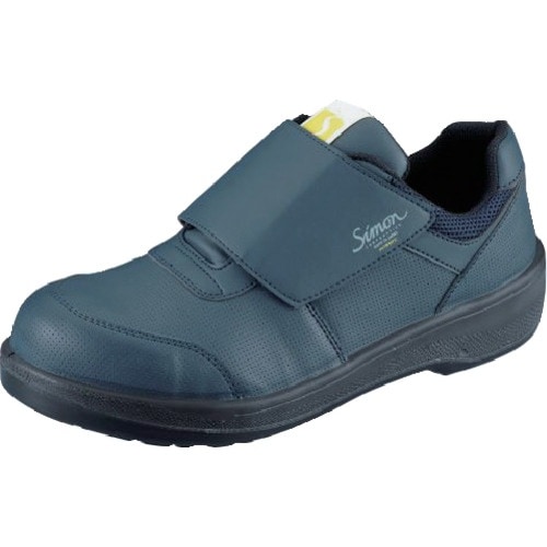 シモン 静電保護靴 短靴 8918紺 27.0cm