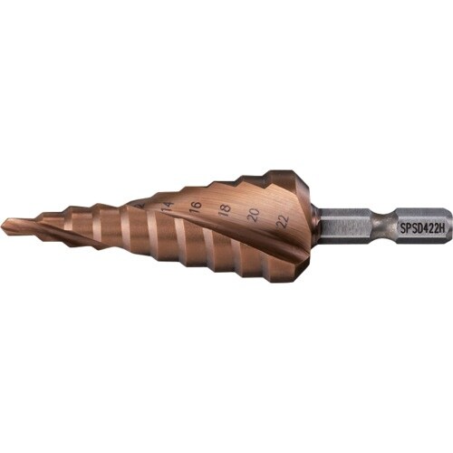 エビ スパイラルステージドリル(六角軸) ALCR