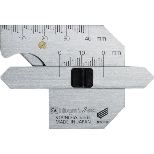 SK 指かけ付 溶接ゲージ(脚長/余盛/すみ肉のど