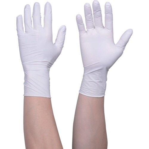 TRUSCO まとめ買い 使い捨てニトリル手袋TG