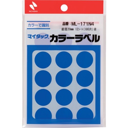 ニチバン マイタックラベル (カラーラベル)ML−