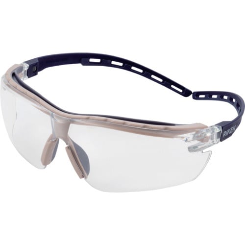 リケン 一眼式保護メガネ(防曇・防塵) S−990