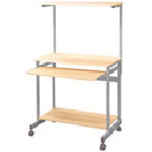 ナカバヤシ ワイドパソコンラック/ハイタイプ/ナチ