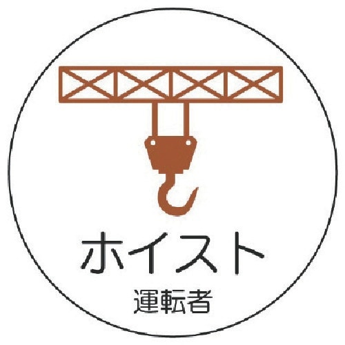 ユニット 作業管理関係ステッカーホイスト運転者 P