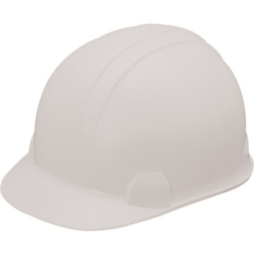 ユニット ヘルメット前ひさし型(飛・墜・電)白 A