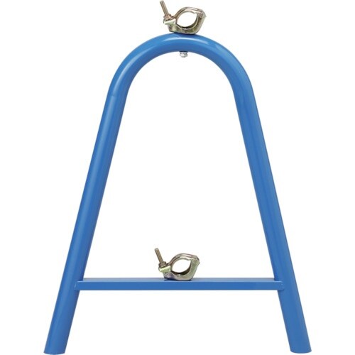 ユニット カラー単管バリケードU型(青)