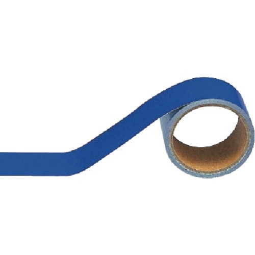 ユニット 配管識別テープ 紺(小)・アルミ・50m