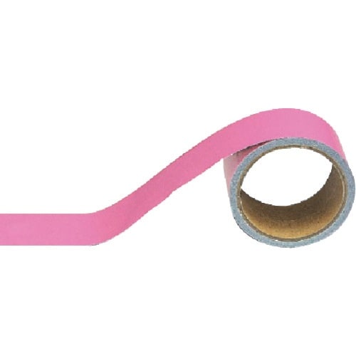 ユニット 配管識別テープ うすい赤(小)・アルミ・