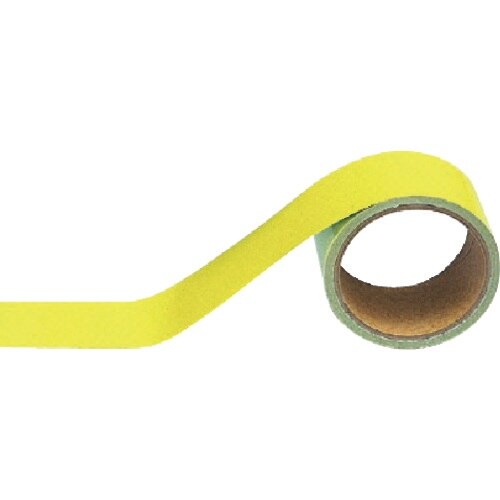 ユニット 配管識別テープ 明るい黄(小)・アルミ・