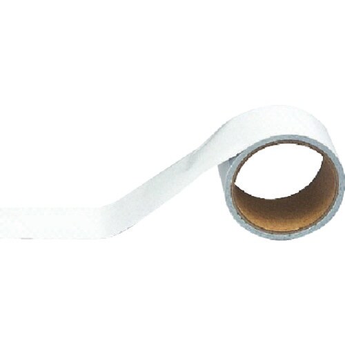 ユニット 配管識別テープ 白(小)・アルミ・50m