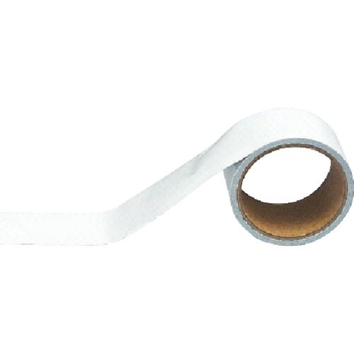 ユニット 配管識別テープ 白(極小)・アルミ・25