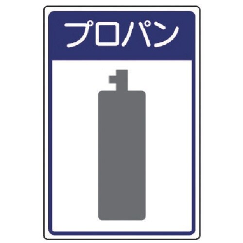ユニット 高圧ガス施設標識 プロパン・エコユニボー