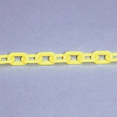 ユニット プラスチックチェーン 黄・蛍光色 1.5