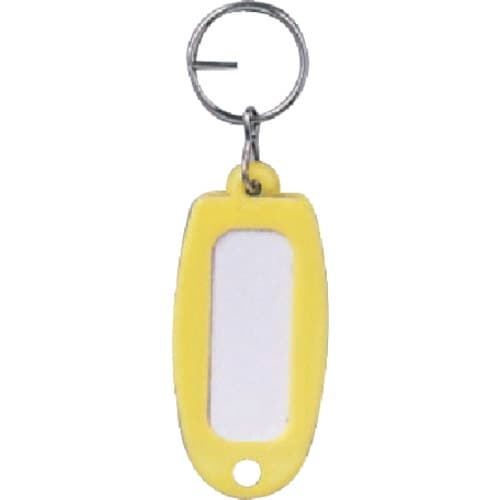 ユニット カラーネームタッグ イエロー 10個1組