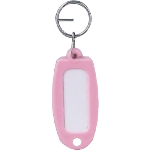 ユニット カラーネームタッグ ピンク 10個1組