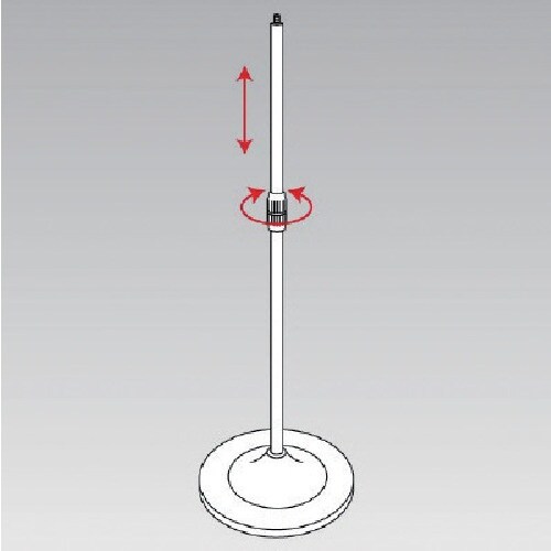 ユニット #伸縮式スタンド 鉄製 305Ф×680