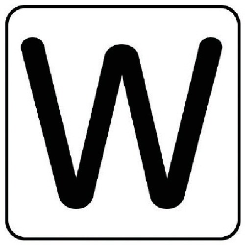 ユニット 配管ステッカー W(極小) アルミ 30