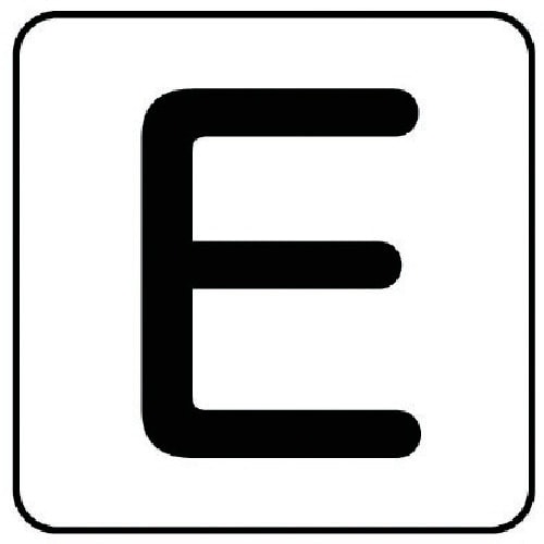 ユニット 配管ステッカー E(極小) アルミ 30