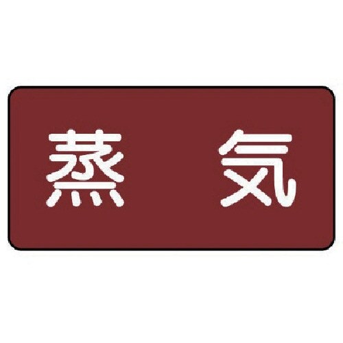 ユニット 配管ステッカー 蒸気(小) アルミ 40